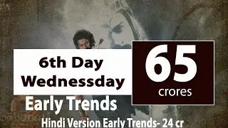 Baahubali 2: The Conclusion 6th Day Wednesday Box Office Early Trends | Across India