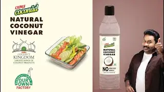KLF Coconad Distilled Natural Coconut Vinegar -AJU Varghese TVC