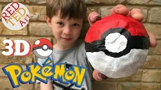 3D Poke Ball своими руками &mdash; Pokemon Go &mdash; сотрудничество с Карли Тоффл