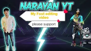 My Fost Free Fire video Editing ❤️❤️ please support 