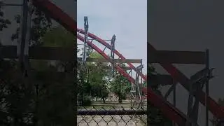 Us on Storm Chaser at Kentucky Kingdom! (back 2 rows)