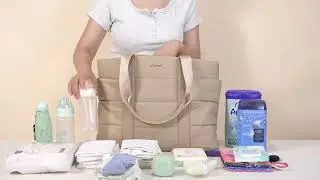 LOVEVOOK Baby Diaper Tote &ndash; Lightweight & Travel-Friendly #DiaperBag #MomTravel