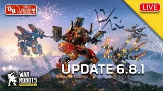 War Robots - iOS Update 6.8.1 - Death Row WR - WR Livestream - WR Gameplay
