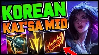 KOREAN KAI'SA MID | NEW META In HIGH ELO (POV Gameplay) - Patch 13.14