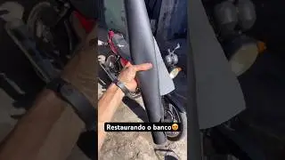Restaurando o banco da 99 #shorts #youtubeshorts #tutorial #motovlog #viral #motorcycle