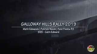 Galloway Hills Rally 2019 - Matt Edwards - Onboard SS5