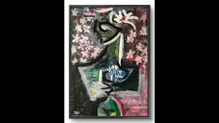 Surreal canvas painting for sale. 5-6-25 #surreal #surrealist #surrealpainting