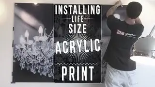 Fine Art Acrylic Photo Printing & Stud Mounting Installation (Updated 2015)