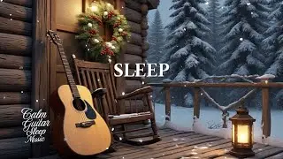 Relaxing Guitar Music for Winter Nights ~ Calm Outdoor Ambience & Gentle Melodies