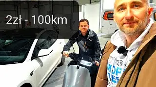 100 km za 2 zł 3,5s do 50km/h  Skuter elektryczny Platinet