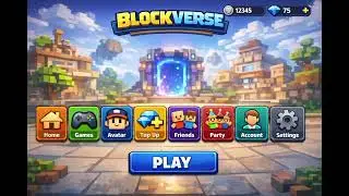 BlockVerse &ndash; First Look! | Main Menu, Silver & Blocux Preview 
