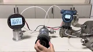 How is a double flange differential pressure transmitter calibrated?  #transmitter #AILEIKE 