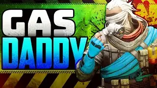 Gas Daddy Gets A Town Takeover! - (NEW Caustic Town Take Over High Kill Apex Legends Gameplay!)