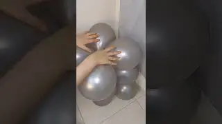 Baloon technique | Birthday decoration ideas | Birthday celebration 🎂 #shorts #birthdayparty #ideas