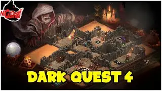 Dark Quest 4 - RPG e Explora&ccedil;&atilde;o de Calabou&ccedil;os - Gameplay PT-BR