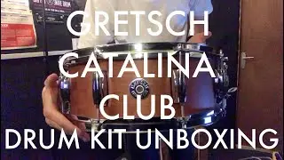 Gretsch Catalina Club Unboxing | HarryPlaysDrums