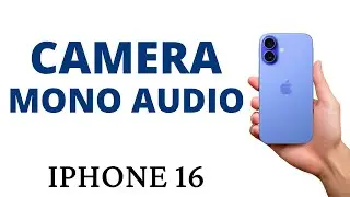 How to RECORD WITH MONO AUDIO on the iPHONE 16!