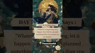lord Krishna message for you 🦚 krishna says day 26 #krishna #krishnalove #radhakrishna  #radha