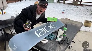 How to wax a snowboard in 5 easy steps