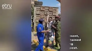 Eric Omondi gets arrested outside Parliament #ebrunews