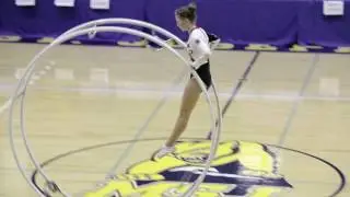 World Championships in Gymwheel 2016 Caroline Schulze straight line 3rd Place