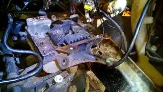 Ford Fiesta (Форд Фиеста) - Замена выжимного подшипника (Replacement Release Bearing)