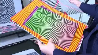 George Westren&rsquo;s op-art drawings goes viral on social media (UK/Global) (1)