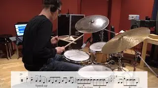 Tony Williams - Seven Steps to Heaven (Live) drum solo transcription (by Alfio Laini)