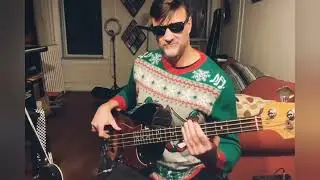 Christmas Wrapping - bass cover 