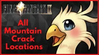 All 5 Hidden Mountain Cracks Locations! Final Fantasy 9