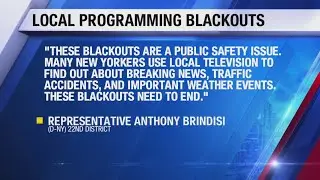 Congressman Brindisi encourages AT&T/DirectTV to end blackouts