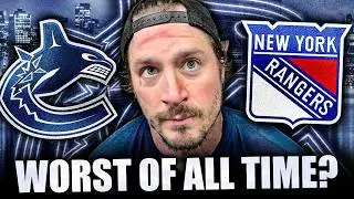JEFF MAREK MAKES A BOLD STATEMENT ON THIS CANUCKS & RANGERS BLOCKBUSTER TRADE&hellip;