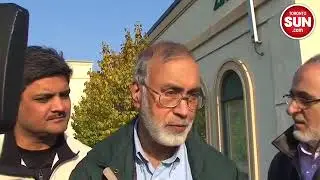 Heated protest at Muslim conference