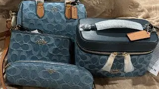 Did I fall for the Coach Denim hype?? If so, what did I get? K come 👀 let&rsquo;s drool & gush🤤🤣 
