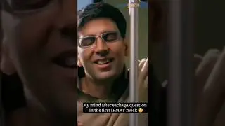 Every IPM Aspirant While Writing MOCKS😄 | IPMAT Mock Test #shorts #mocktest