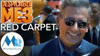 Steve Carell STEALS the DESPICABLE ME 3 Red Carpet