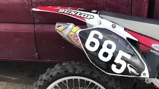 Pro circuit T4 vs factory muffler 08 YZ450F