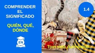 Lecci&oacute;n 4: Comprender el Significado &ndash; Qui&eacute;n, Qu&eacute; D&oacute;nde | Core English Nivel 1