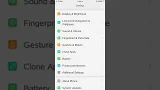 How do touch show in oppo f3