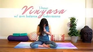 A (Mostly) Standing Vinyasa Flow Class with the Arm Balance Galavasana