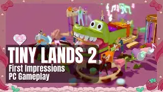 Let's Play Tiny Lands 2 | 🌙 Relax With Me In This Quirky Puzzle Game on PC & Switch