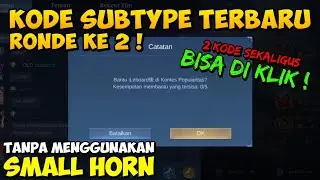 KODE SUBTYPE TERBARU TANPA MENGGUNAKAN TOA BISA DI KLIK