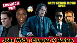Best Action Movie of All Time🤯!! ⋮ JOHN WICK Chapter 4 Movie Review