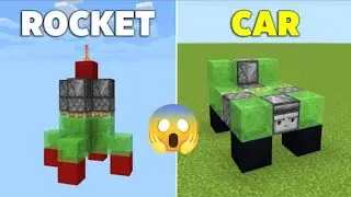 I MAKE 3 REAL LIFE VEHICLE IN MINECRAFT