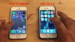 Apple iOS 11 beta 9 VS iOS 10.3.2 on iPhone 5S! Which is faster?