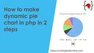 How to make a dynamic pie chart in PHP in 2 steps | 100% working source code