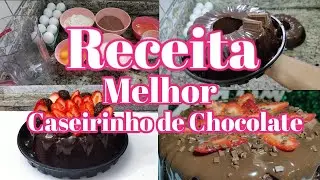RECEITA/CASEIRINHO DE CHOCOLATE/ #CONFEITARIA #DELIVERY #receitafacil #MELHORCASEIRINHODECHOCOLATE