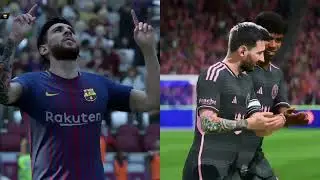 Гол За Лионеля Месси В FIFA 18 И FC 25 @aiyouha