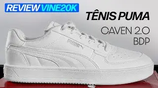 Review  do Tênis Puma Caven 2.0 BDP, Branco, Masculino, Tamanho 41 | #130