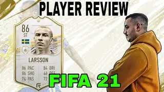 86 LARSSON BASE ICON PLAYER REVIEW! FIFA 21 ULTIMATE TEAM